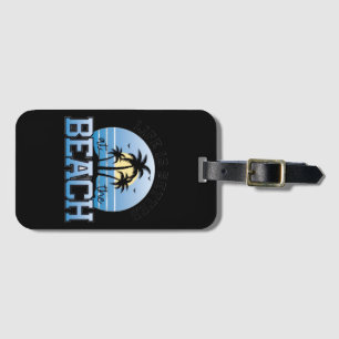 Etiqueta De Bagagem A Vida é Melhor na Praia