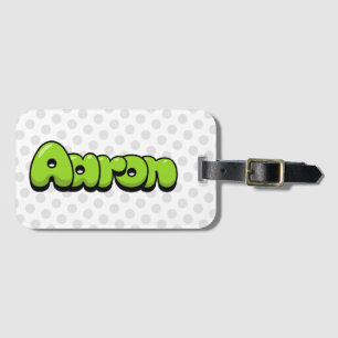 Etiqueta De Bagagem Aaron