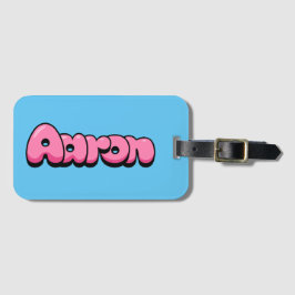 Etiqueta De Bagagem Aaron