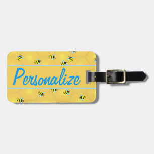 Etiqueta De Bagagem Abejas Zumbindo Personalizadas