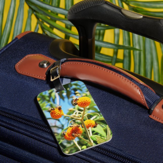 Etiqueta De Bagagem Abelhas no Trabalho (Frente Insitu 1)