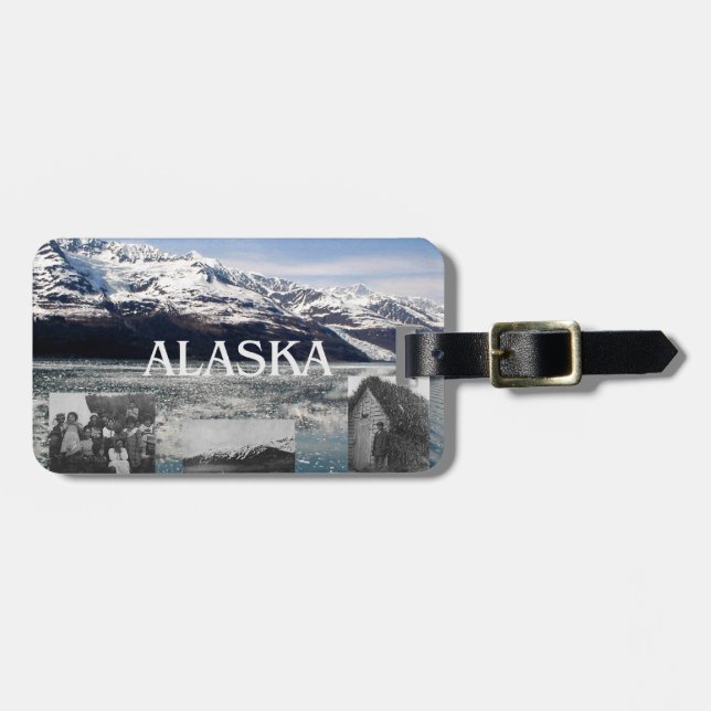 Etiqueta De Bagagem ABH Alaska (Frente Horizontal)