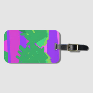 Etiqueta De Bagagem Abstract Sunset Luggage Tag