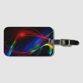 Etiqueta De Bagagem Abstrato