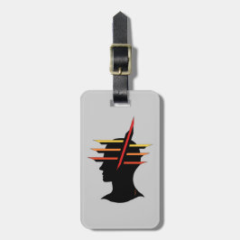 Etiqueta De Bagagem Abstrato