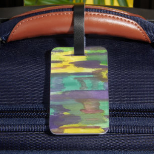 Etiqueta De Bagagem Abstrato Sunrise