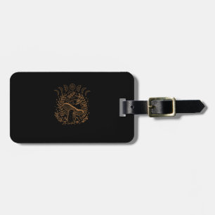 Etiqueta De Bagagem Academia Goblincore Cottagecore Estética Witchy M