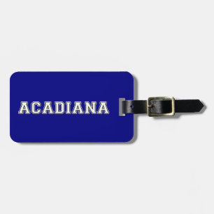 Etiqueta De Bagagem Acadiana
