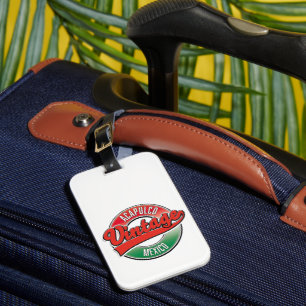 Etiqueta De Bagagem Acapulco Logo do México