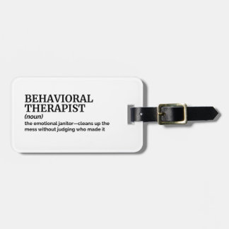 Etiqueta De Bagagem Acessório Viagem de Definição Terapêutica Comporta