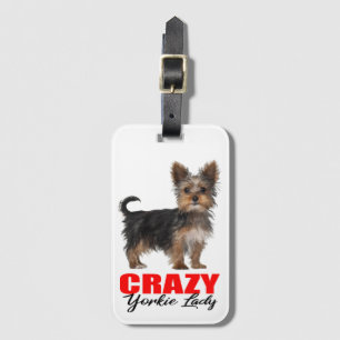 Etiqueta De Bagagem Acutel Amor de Yorkie Cachorro Yorkshire Terrier E