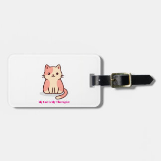Etiqueta De Bagagem Adesivos de Bagagem com Arte de Gato Fofo