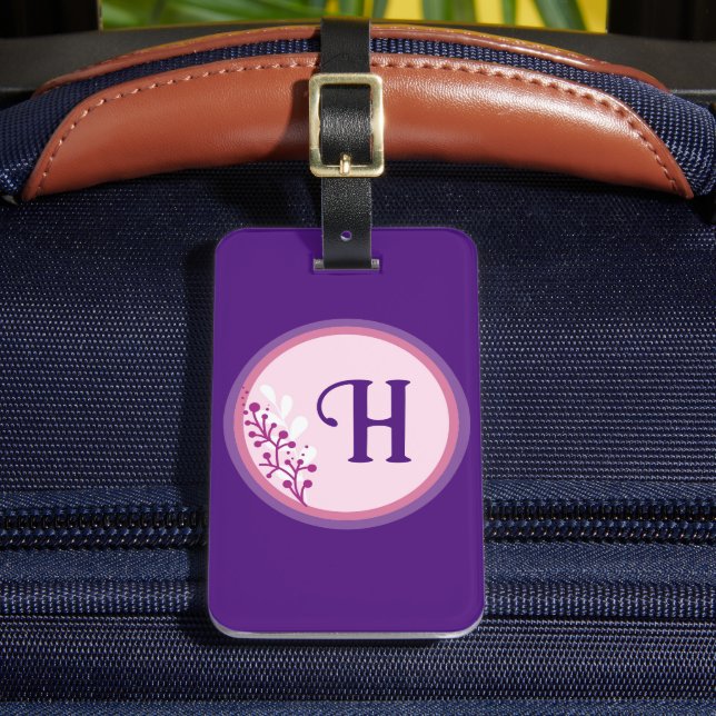 Etiqueta de Bagagem - Adicione a sua etiqueta inic (Frente Insitu 2)