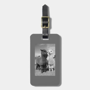 ETIQUETA DE BAGAGEM ADORAR ALPACAS LUGAGE/GOLF BAG I.D. TAG