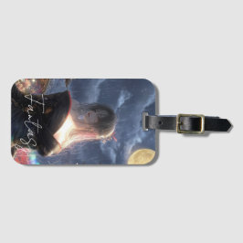 Etiqueta De Bagagem Aesthetic / Dark Fantasy Girl