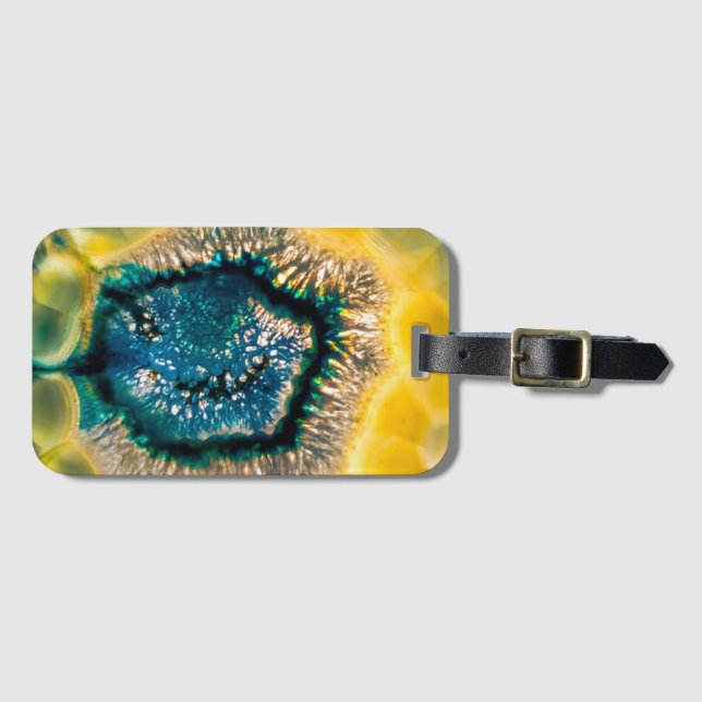 Etiqueta De Bagagem Agate (Frente Horizontal)