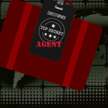 Agente Secreto Infantil Monograma