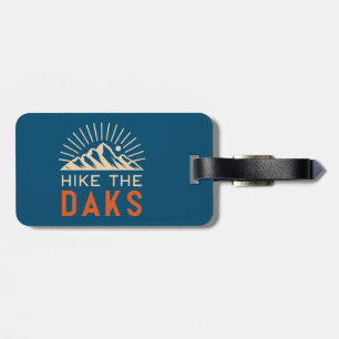 Etiqueta De Bagagem Agite Os Daks Sunburst