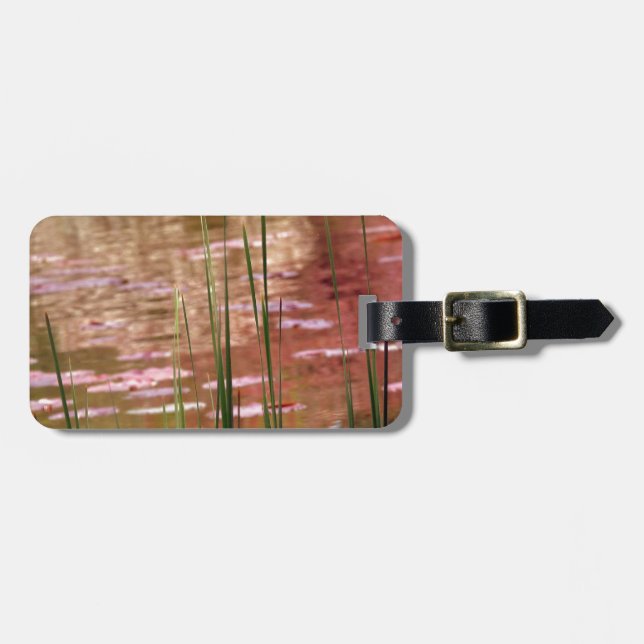 Etiqueta De Bagagem Água Através De Leeds (Frente Horizontal)