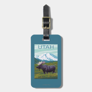 Etiqueta De Bagagem Alces com MountainUtah