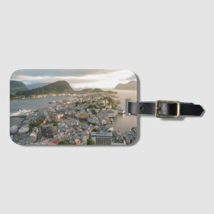 Etiqueta De Bagagem Alesund Noruega