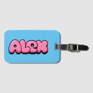 Etiqueta De Bagagem Alex