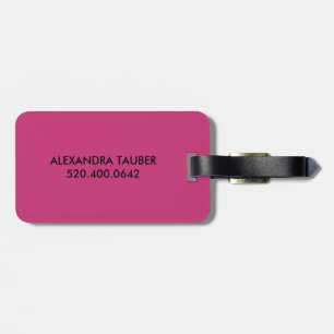 Etiqueta de bagagem Alex