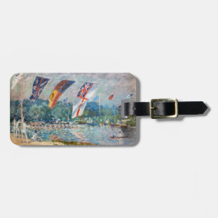 Etiqueta De Bagagem Alfred Sisley - Regata em Molesey