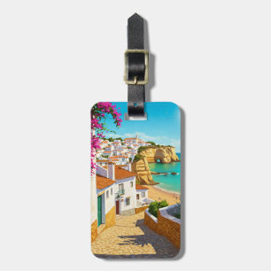 Etiqueta De Bagagem Algarve Portugal Viagem