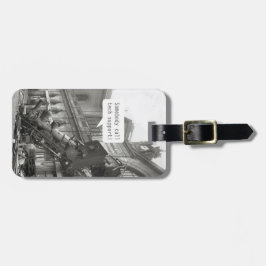 Etiqueta De Bagagem Alguém Ligue para o comboio de apoio técnico