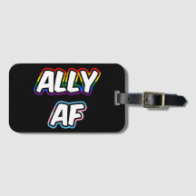 Ally AF II - Bandeira LGBTQ Orgulho Gay Trans Quee