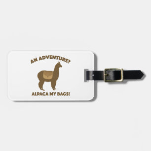 Etiqueta De Bagagem Alpaca minhas bolsas
