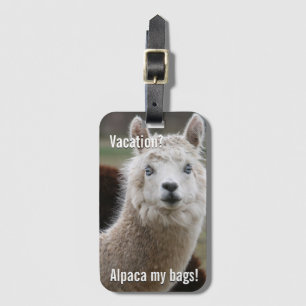 Etiqueta De Bagagem Alpaca minhas bolsas para o Tag da bagagem das