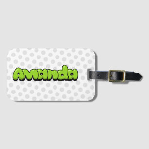 Etiqueta De Bagagem Amanda