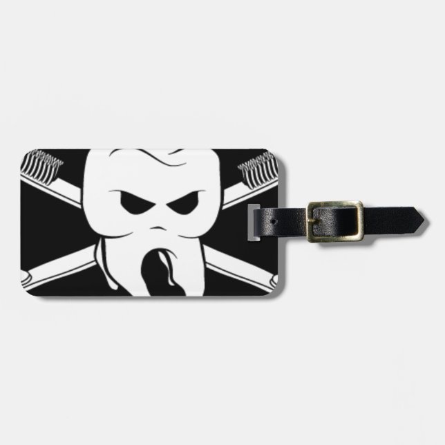 Etiqueta De Bagagem Amarillo oficial Dentites (Frente Horizontal)