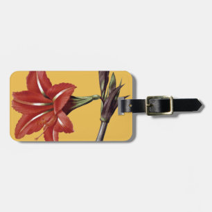 Etiqueta De Bagagem Amaryllis listrado