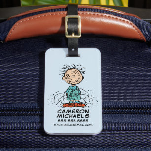 Etiqueta De Bagagem Amendoins Pigpen