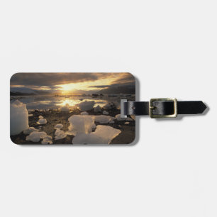 Etiqueta De Bagagem América do Norte, EUA, Alaska, Ice Bay, Icescape,