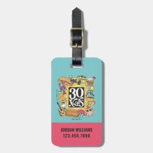 Etiqueta De Bagagem AMIGOS™   Gráfico de 30 anos