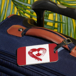 Etiqueta de Bagagem Amor Canadá