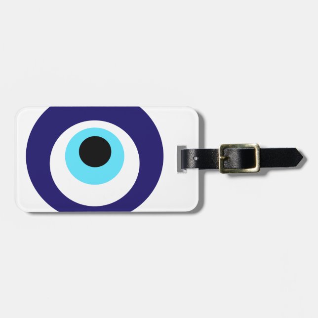 Etiqueta De Bagagem Amuleto de Nazar (Frente Horizontal)