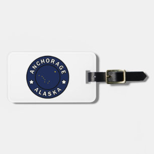 Etiqueta De Bagagem Anchorage Alaska
