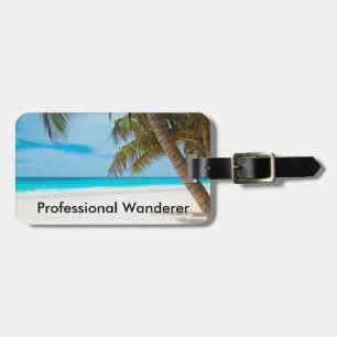 Etiqueta De Bagagem Andarilho profissional - customizável