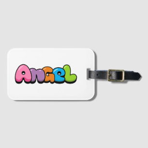 Etiqueta De Bagagem Angel