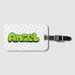 Etiqueta De Bagagem Angel