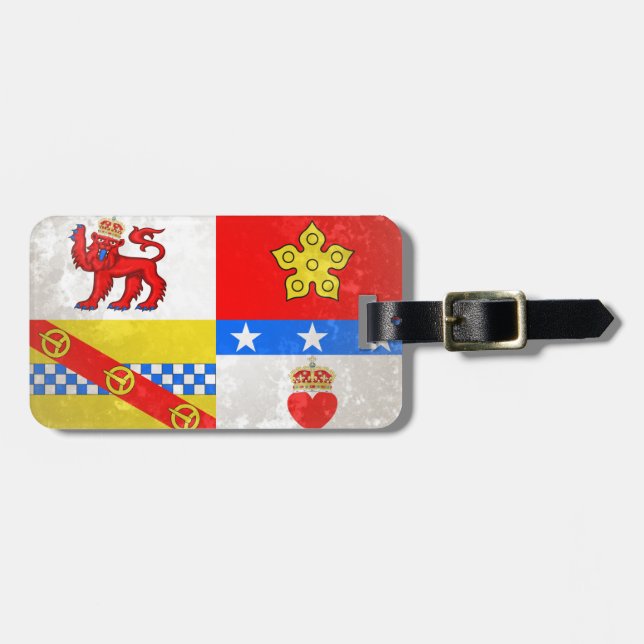 Etiqueta De Bagagem Angus (Frente Horizontal)