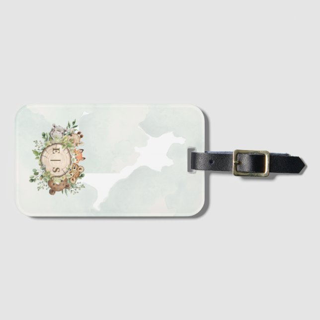 Etiqueta De Bagagem Animais de Peste Cura (Frente Horizontal)