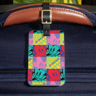 Etiqueta De Bagagem Animaniacs | Warner Siblings Pop Art Graphic