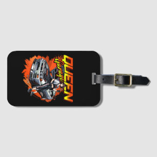 Etiqueta De Bagagem Anime Drift Mechanic Carro - Garage Queen Art
