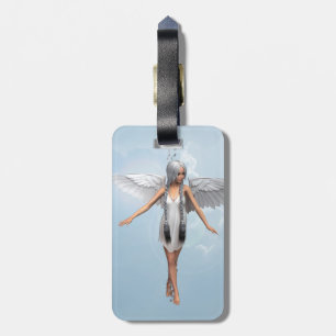 Etiqueta De Bagagem Anjo Branco